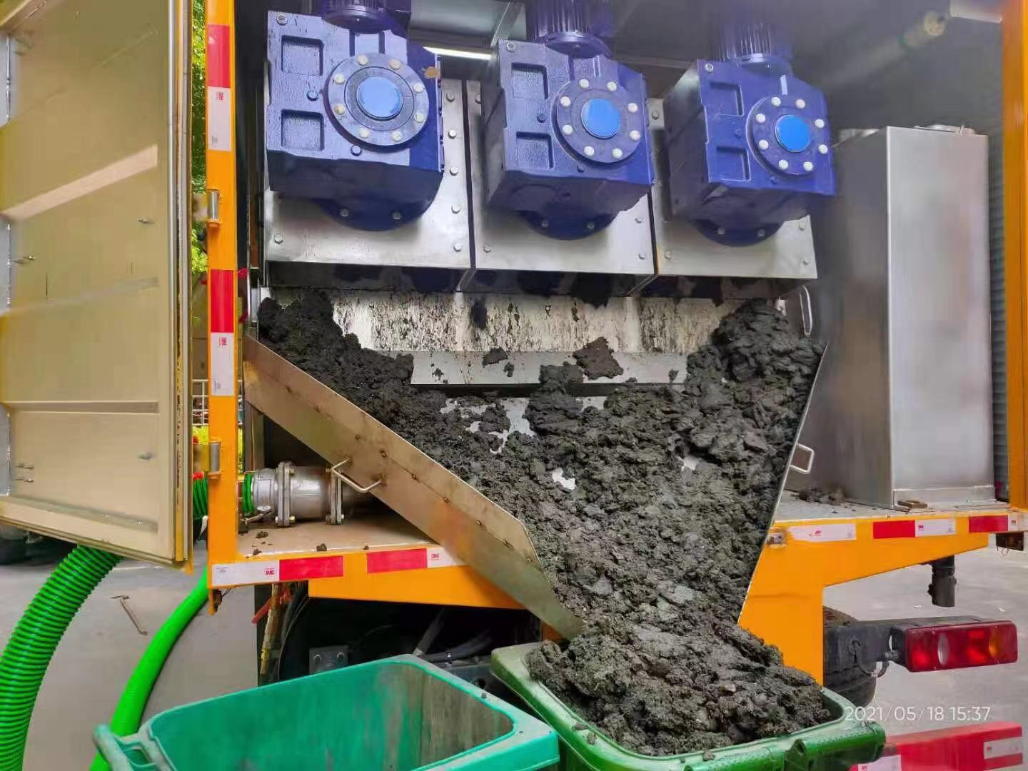 瑞昌化粪池清掏城市维护站-泥浆净化干湿分离处理